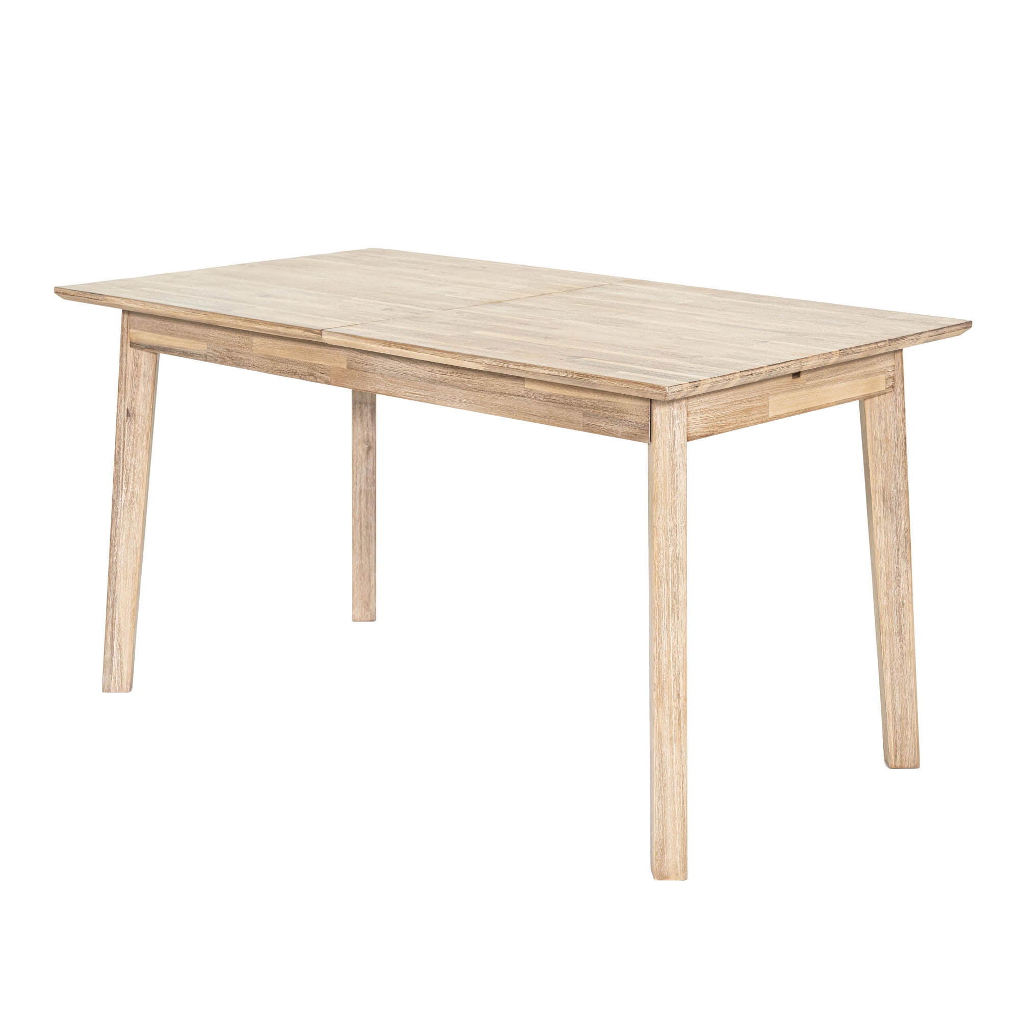 Gia Small Extension Dining Table 55/71” - Light Driftwood – LH Home
