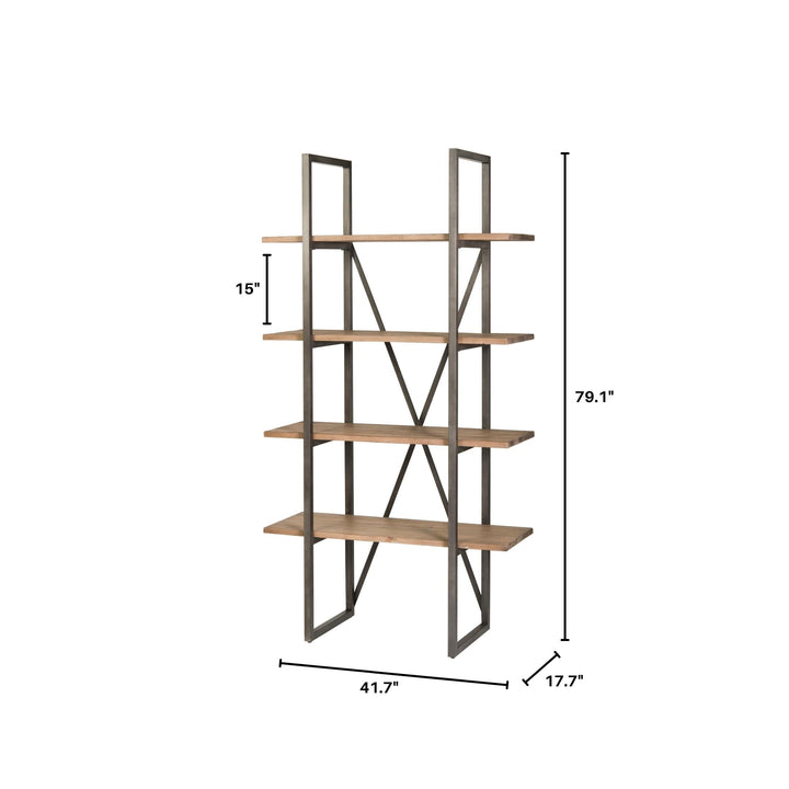 Kenya Small Cain Rack - Salvaged Grey