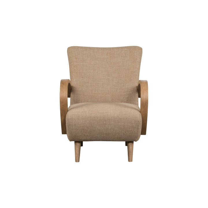 Louis Club Chair - Textured Honey