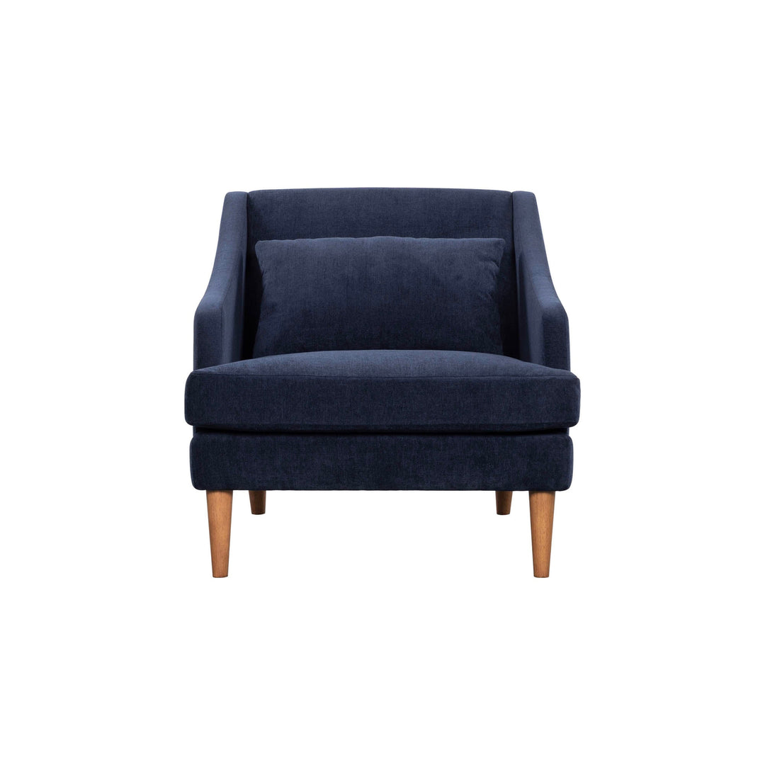 Missy Club Chair - Navy Velvet