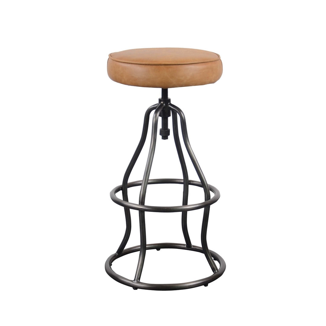 Bowie Stool - Cognac Leather
