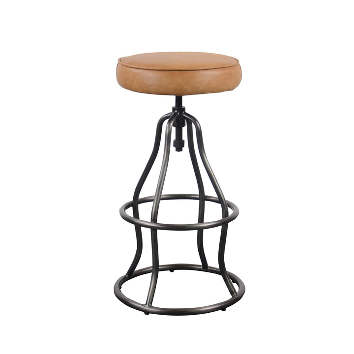 Bowie Stool - Cognac Leather