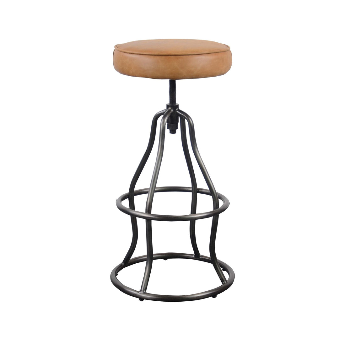 Bowie Stool - Cognac Leather