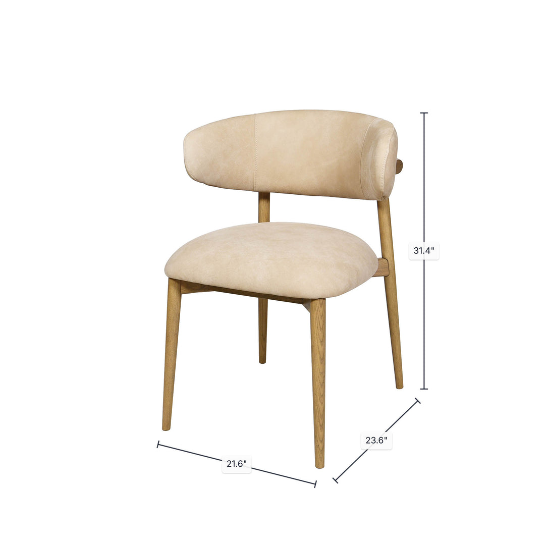 Milo Dining Chair - Vintage Natural
