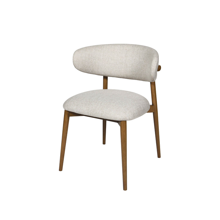 Milo Dining Chair - Vanilla Tweed