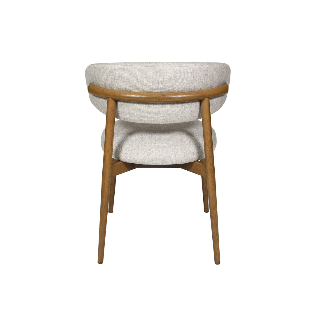 Milo Dining Chair - Vanilla Tweed