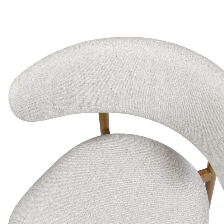 Milo Dining Chair - Vanilla Tweed
