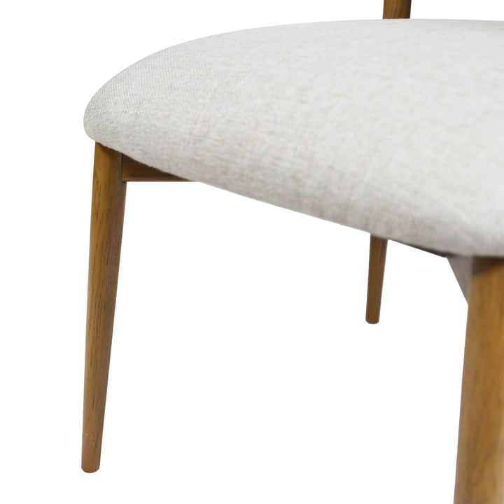 Milo Dining Chair - Vanilla Tweed