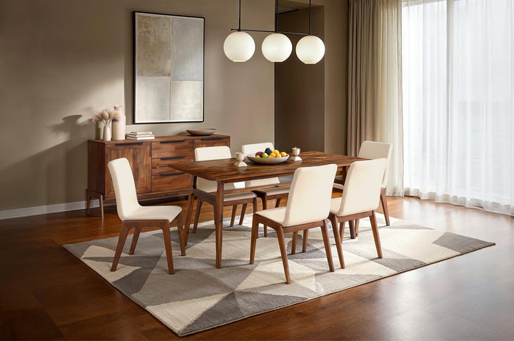 Remix Dining Set 6 Linen
