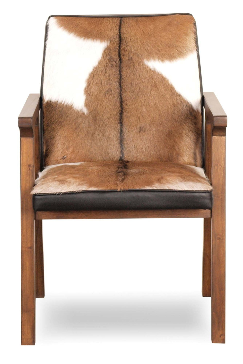 Rio Cool Armchair - Cool Brown & Leather