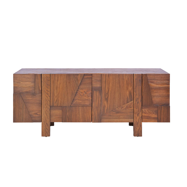 Abstract 4 Doors Sideboard