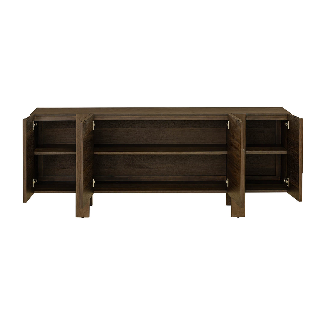 Abstract 4 Door Sideboard