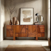 Abstract 4 Doors Sideboard