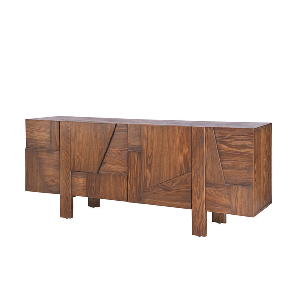 Abstract 4 Doors Sideboard