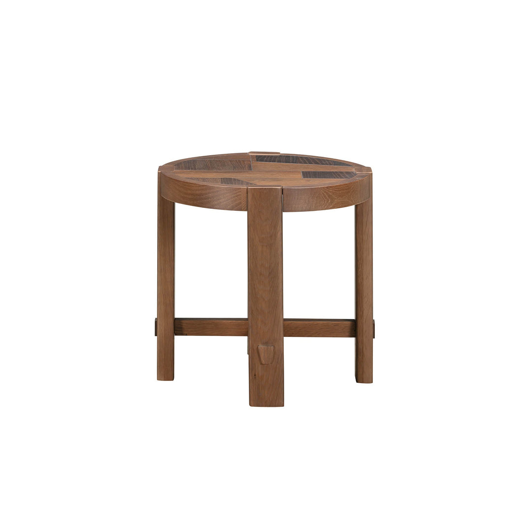 Abstract Side Table