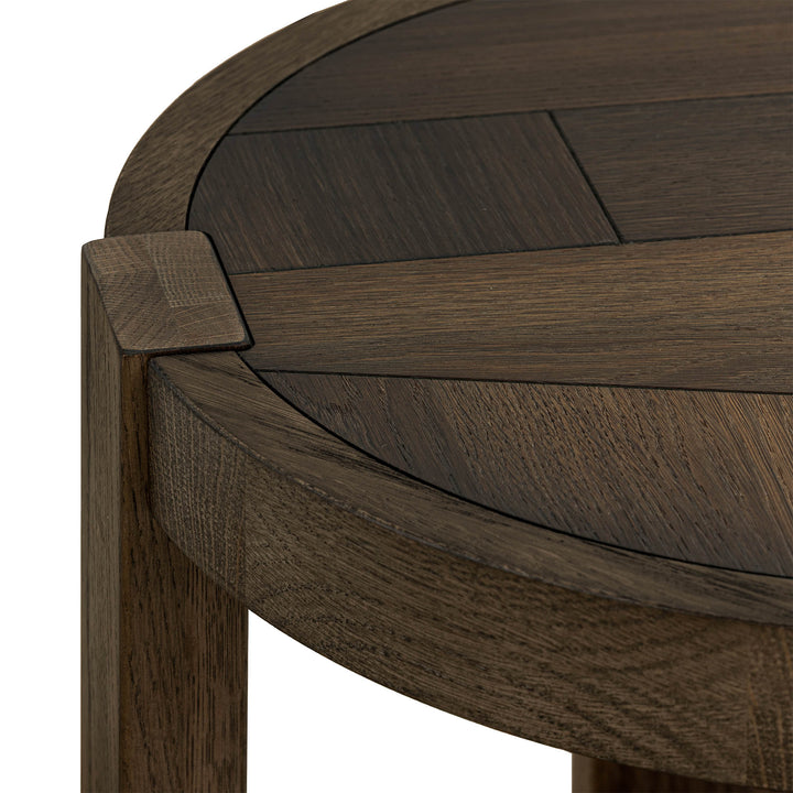 Abstract Side Table