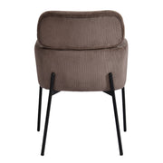 Allegra Dining Chair - Corduroy Brown