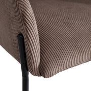 Allegra Dining Chair - Corduroy Brown