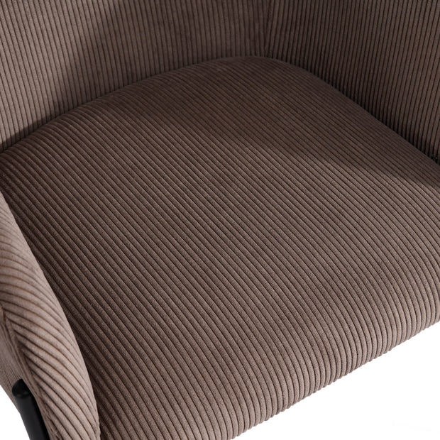 Allegra Dining Chair - Corduroy Brown