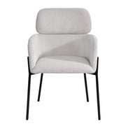 Allegra Dining Chair - Corduroy White