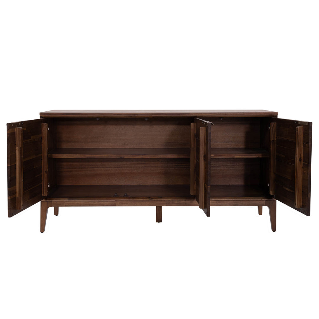 Allure Wooden 3 Door Sideboard