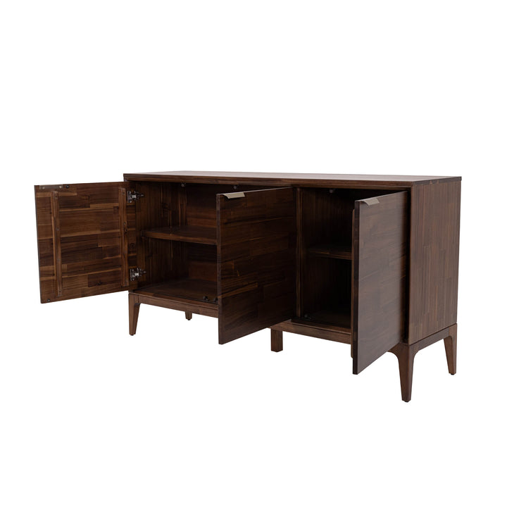 Allure Wooden 3 Door Sideboard