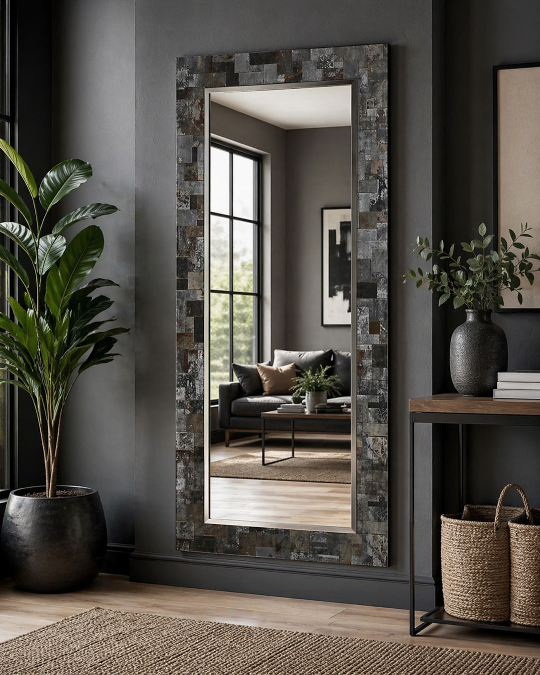 Arcadia Rectangle Mirror 84"