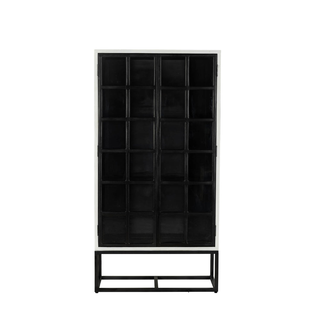 Caged Tall Cabinet