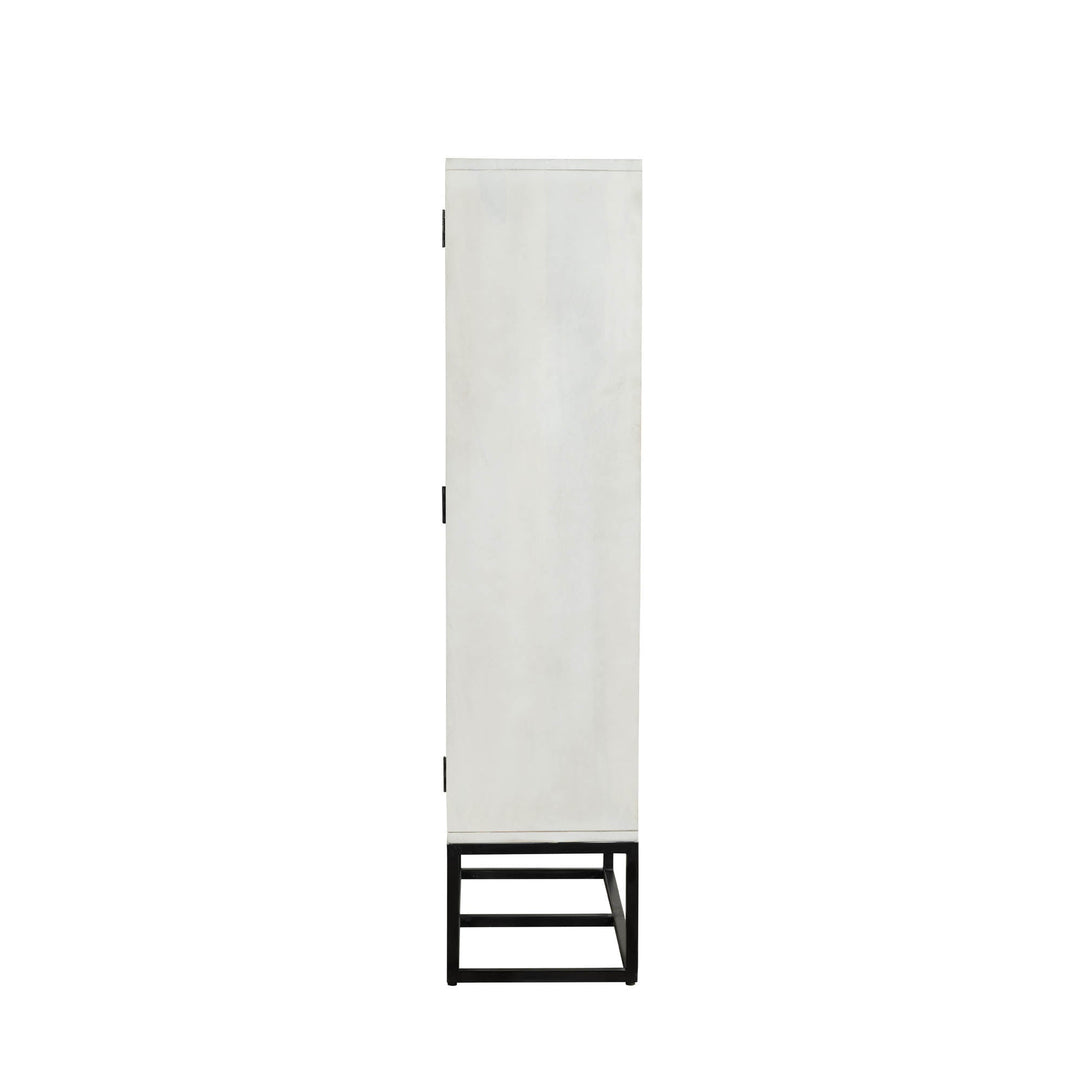Caged Tall Cabinet