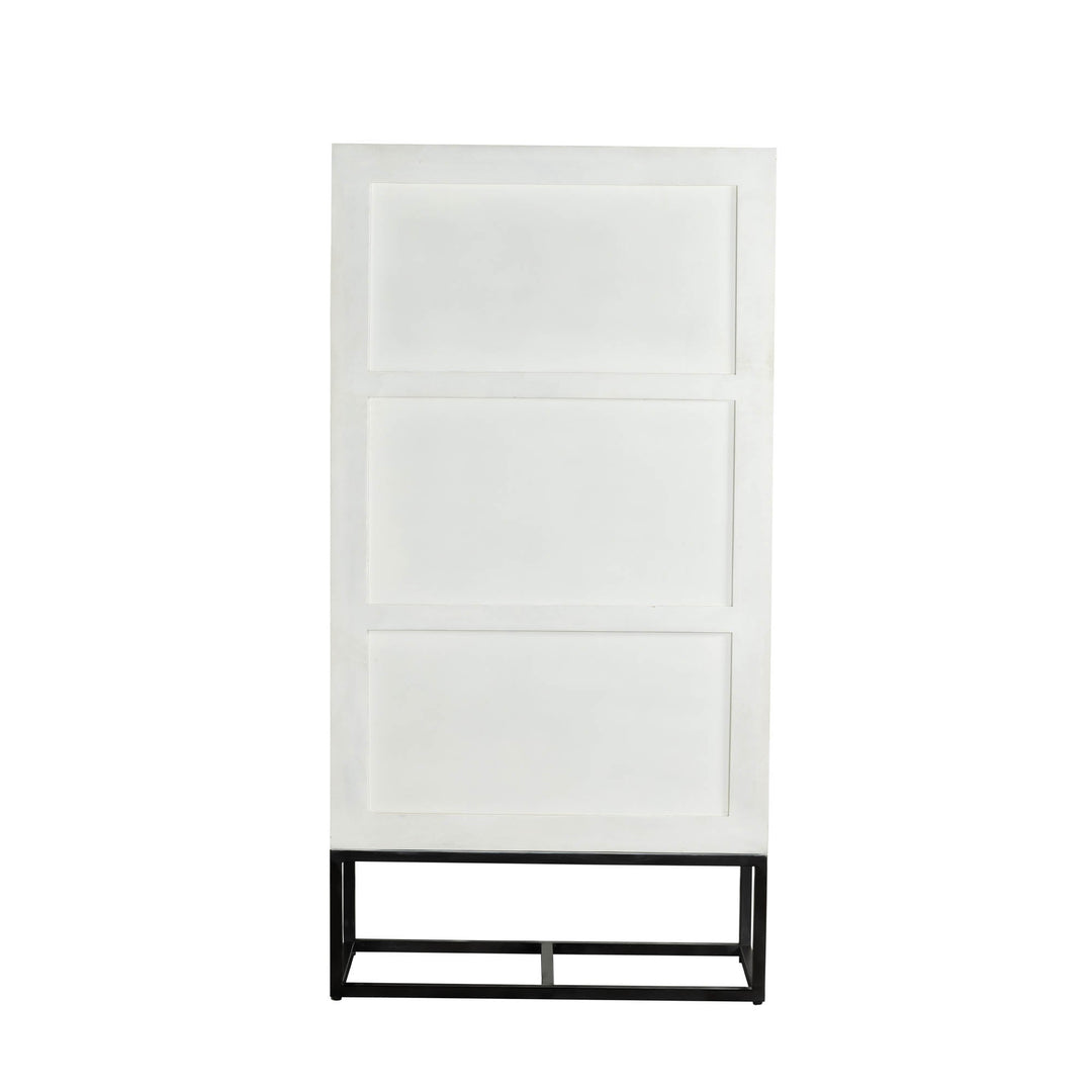 Caged Tall Cabinet