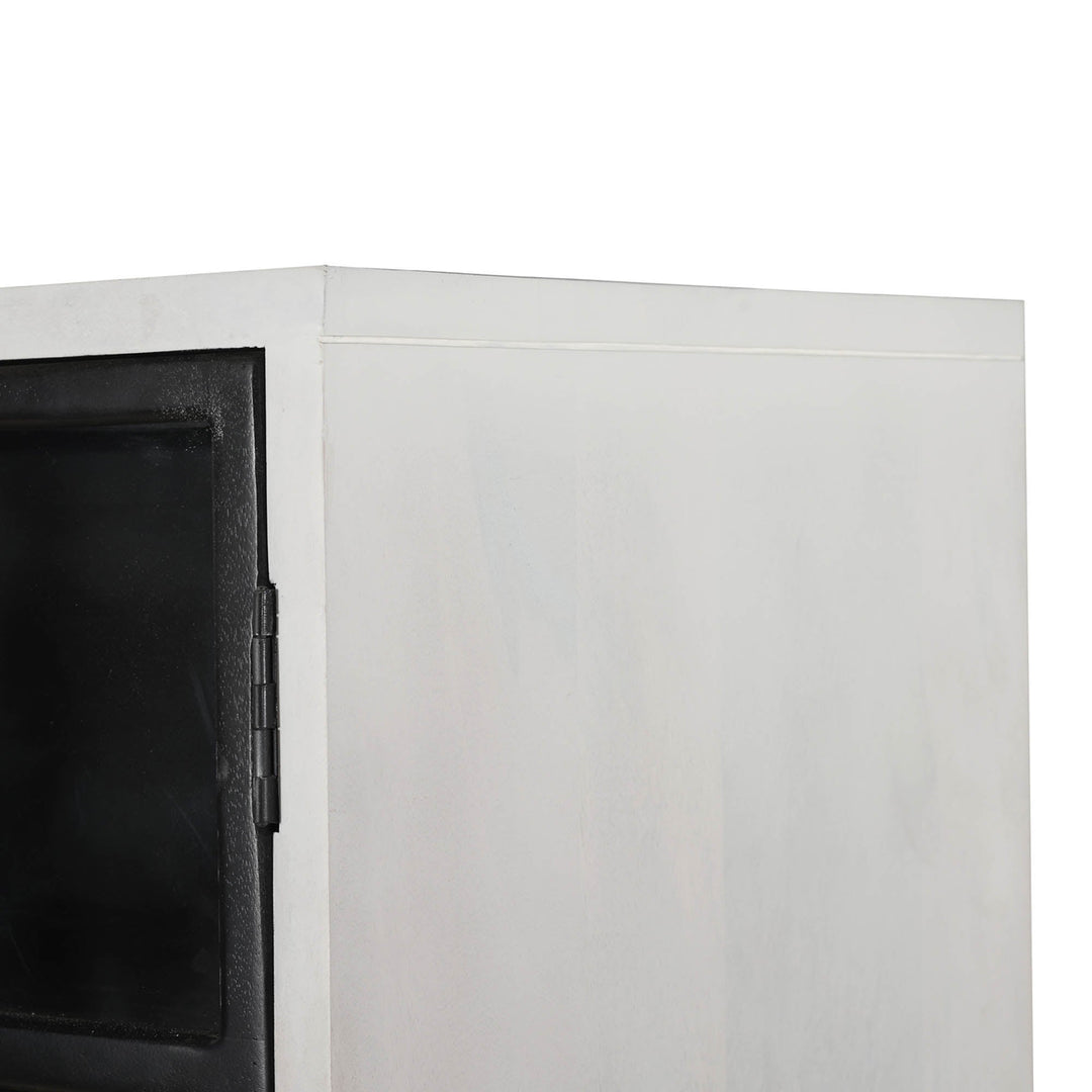Caged Tall Cabinet