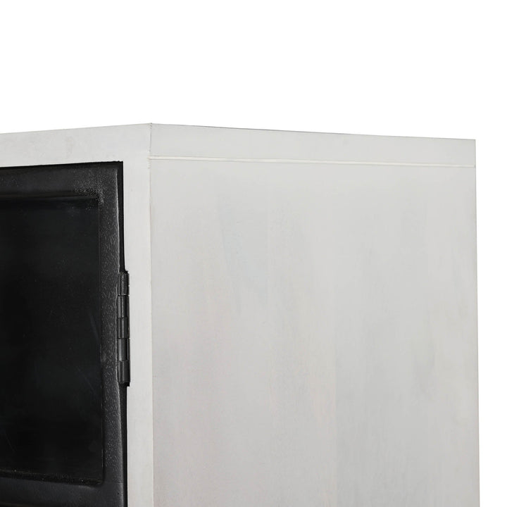 Caged Tall Cabinet