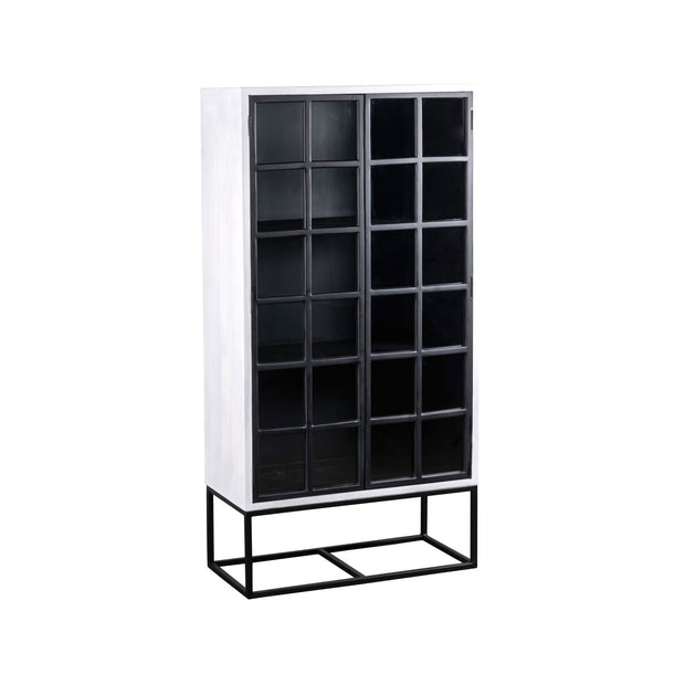 Caged Tall Cabinet