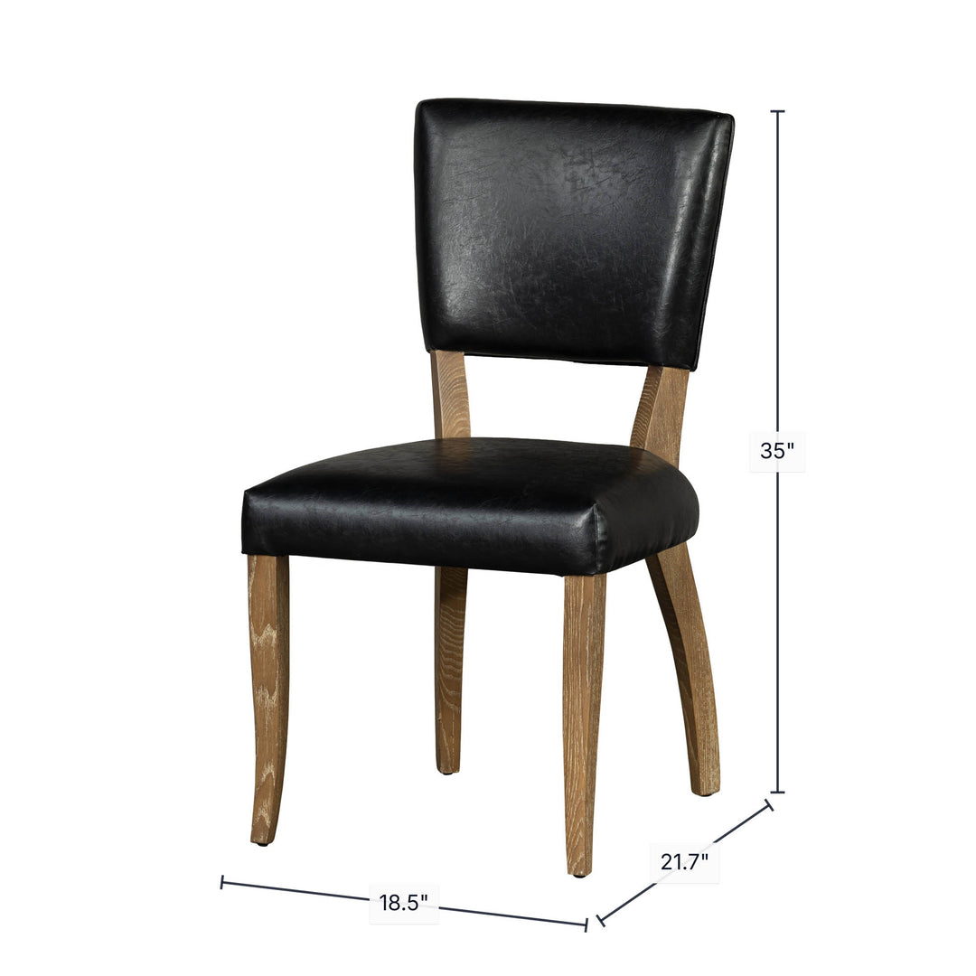 Arthur Dining Chair - Black