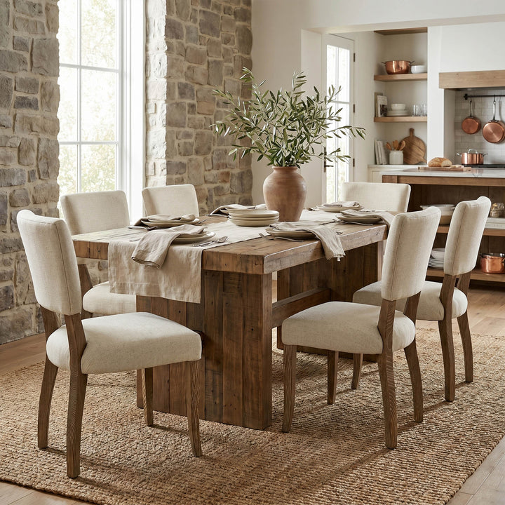 Arthur Dining Chair - Linen Taupe