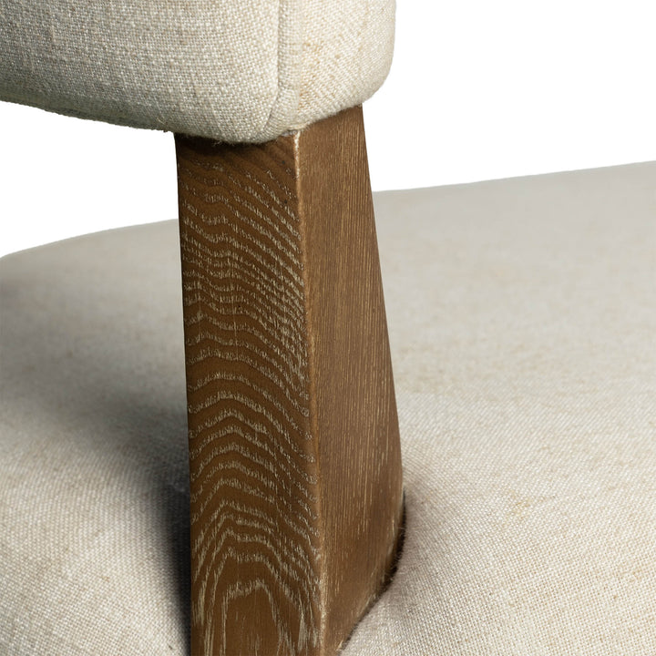 Arthur Dining Chair - Linen Taupe