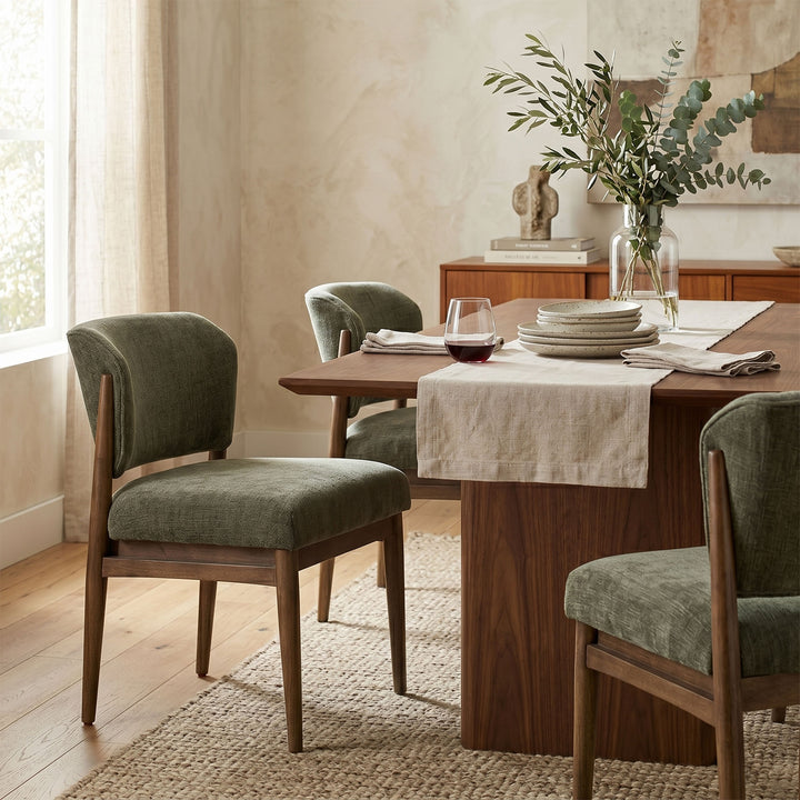 Athens Dining Chair - Olive Chenille