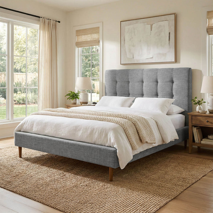 Audrey Queen Bed - Slate
