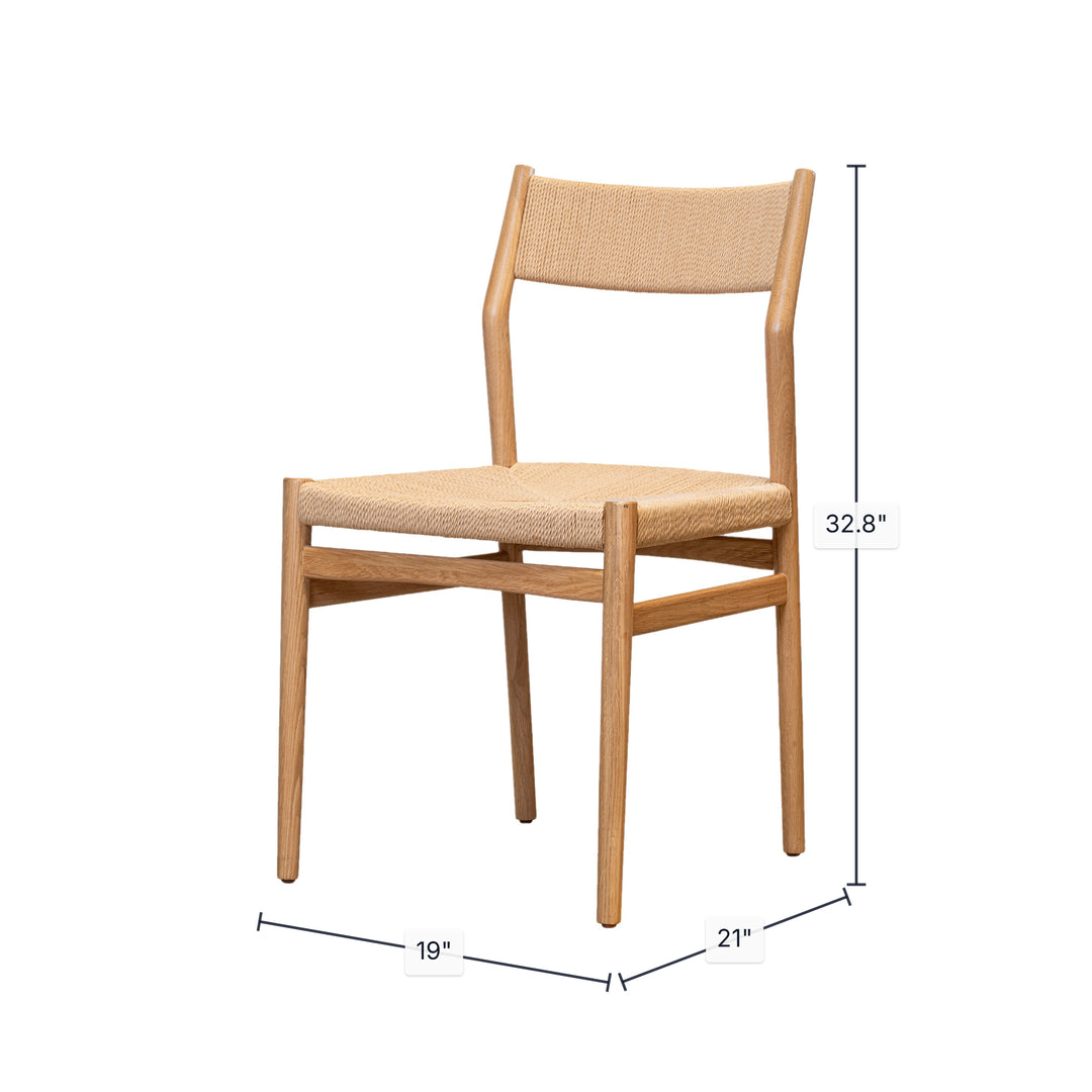 Bali Dining Chair - Natural