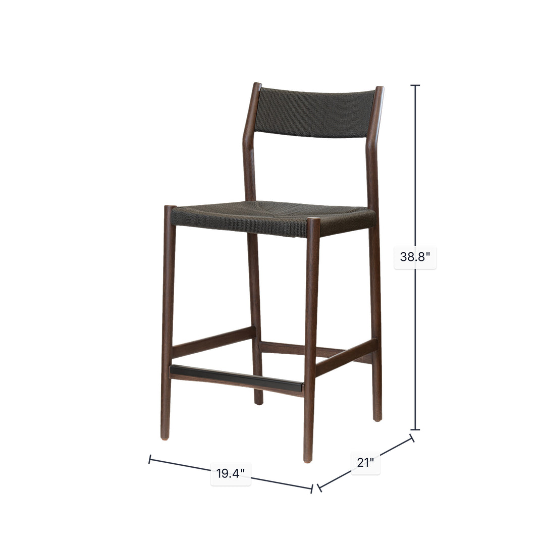 Bali Counter Stool - Cocoa