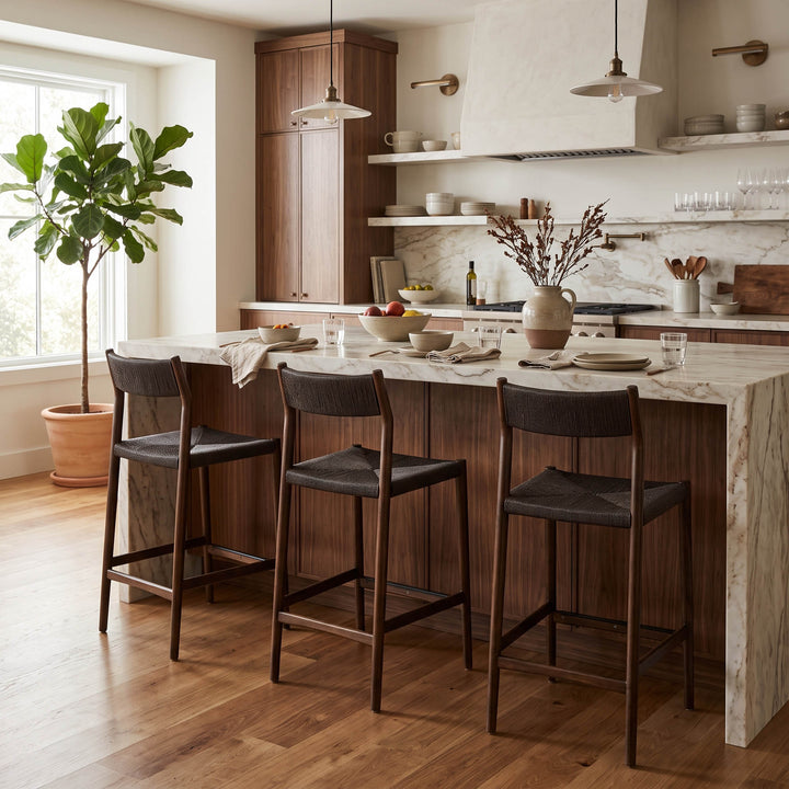 Bali Counter Stool - Cocoa