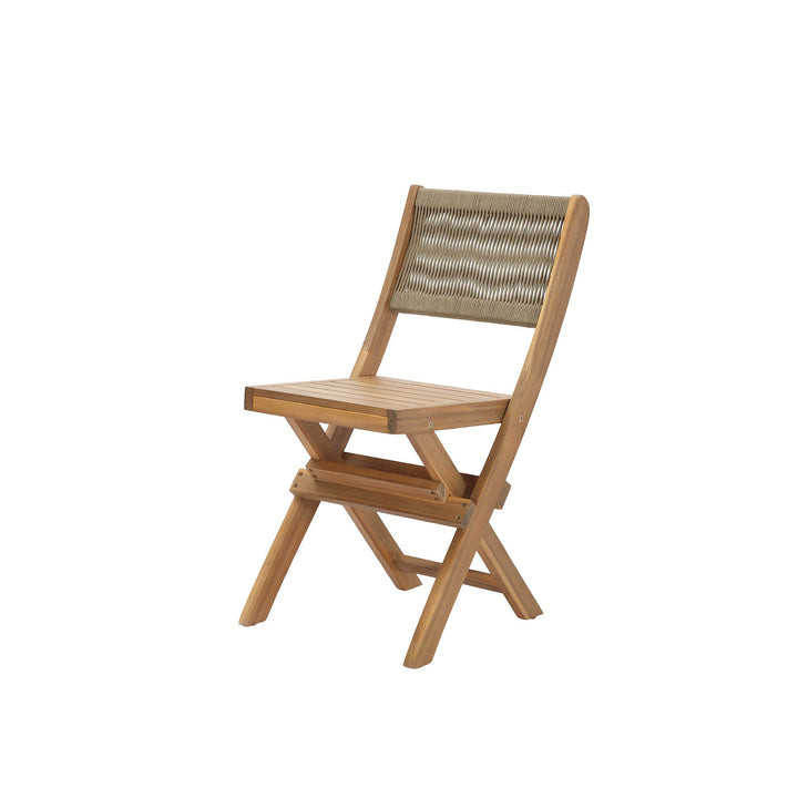 Balcony Outdoor - Foldable Bistro Set (1 Table & 2 Chairs)