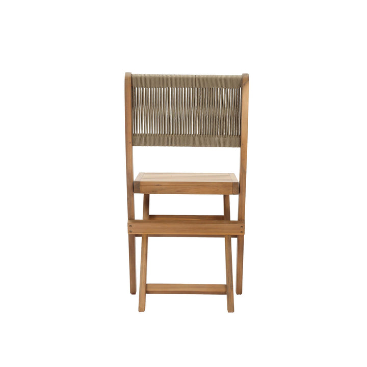 Balcony Outdoor - Foldable Bistro Set (1 Table & 2 Chairs)