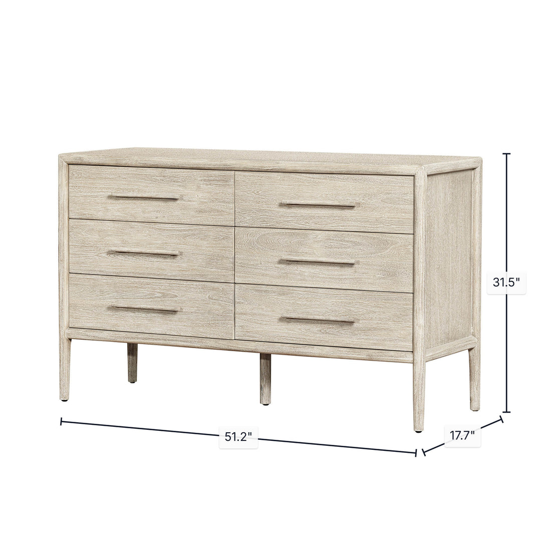 Branche 6 Drawer Dresser