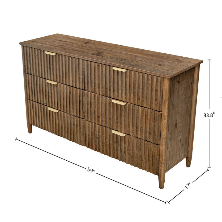 Britanica 6 Drawer Dresser