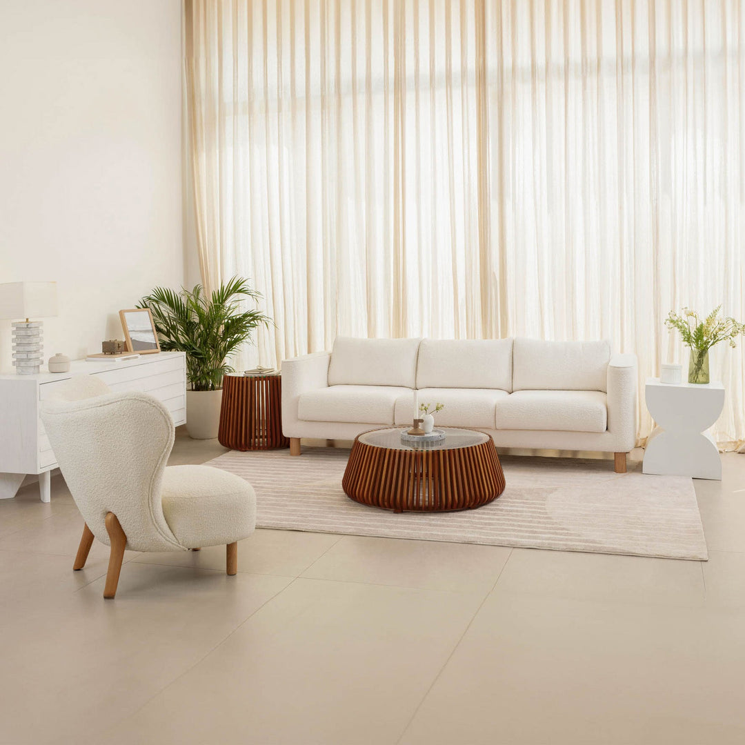 Bungalow Coffee Table - Honey Brown