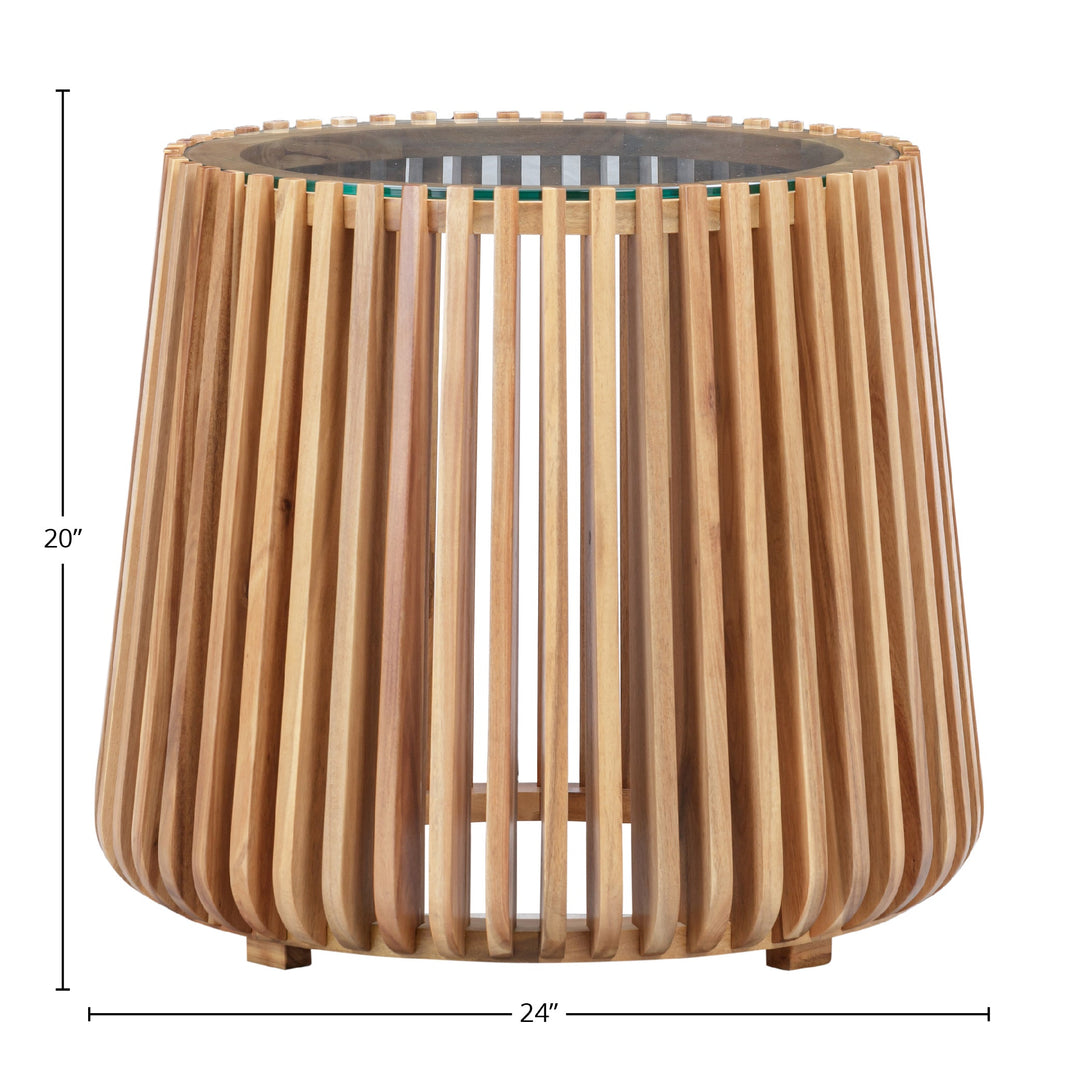 Bungalow Side Table - Natural
