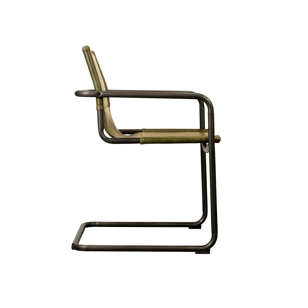 Billy Arm Dining Chair - Matcha