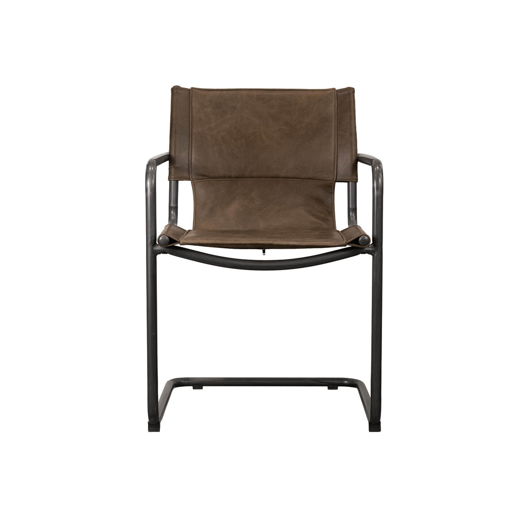 Billy Arm Dining Chair - Whiskey