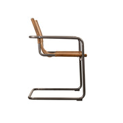 Billy Arm Dining Chair - Whiskey